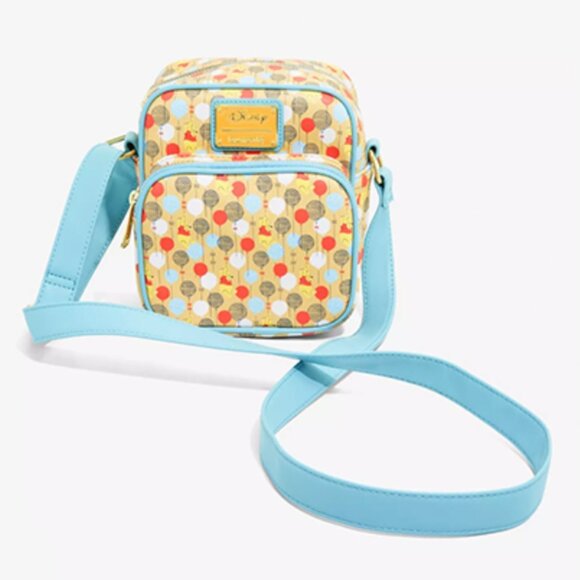 Loungefly Disney Winnie the Pooh Balloons Allover Print Crossbody Bag main image 4